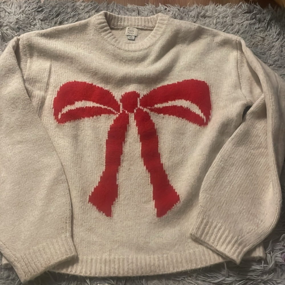 Target bow sweatshirt